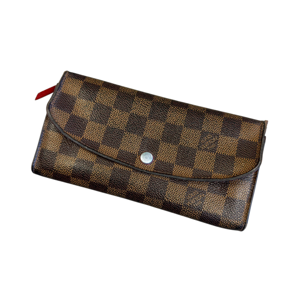 Louis Vuitton Damier Ebene Emilie Wallet