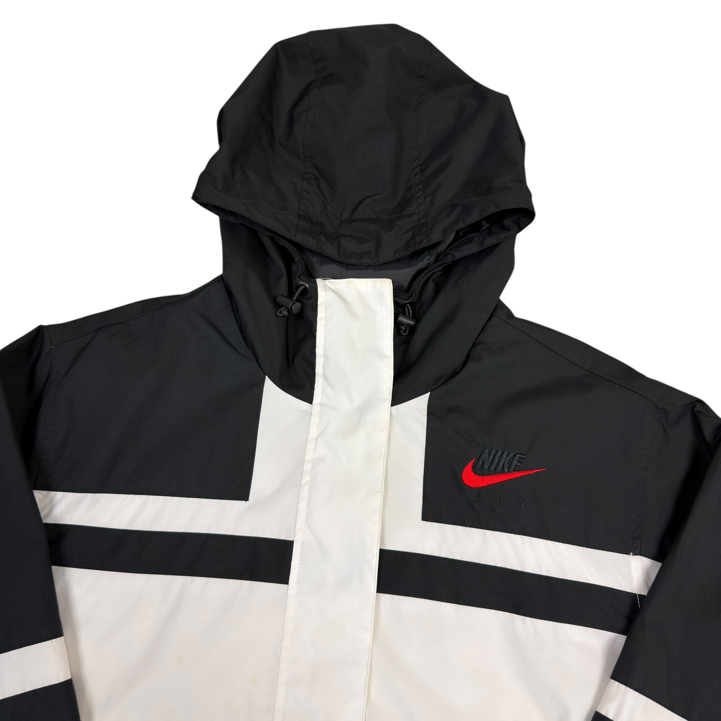Nike Air White Half Zip Windbreaker Jacket