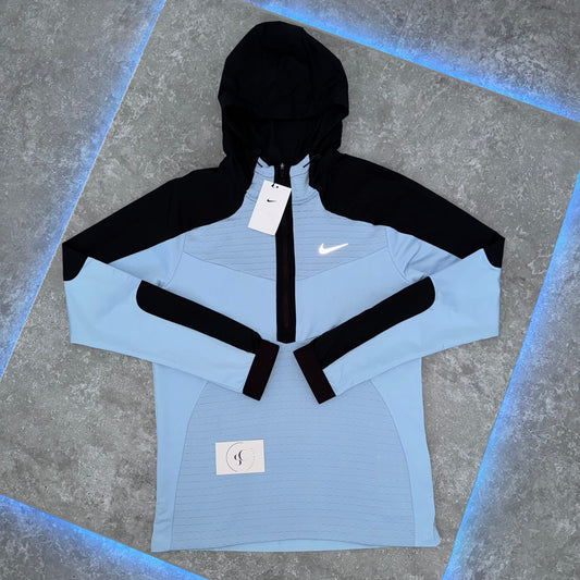Nike 1/4 Blue Performance Zip Jacket