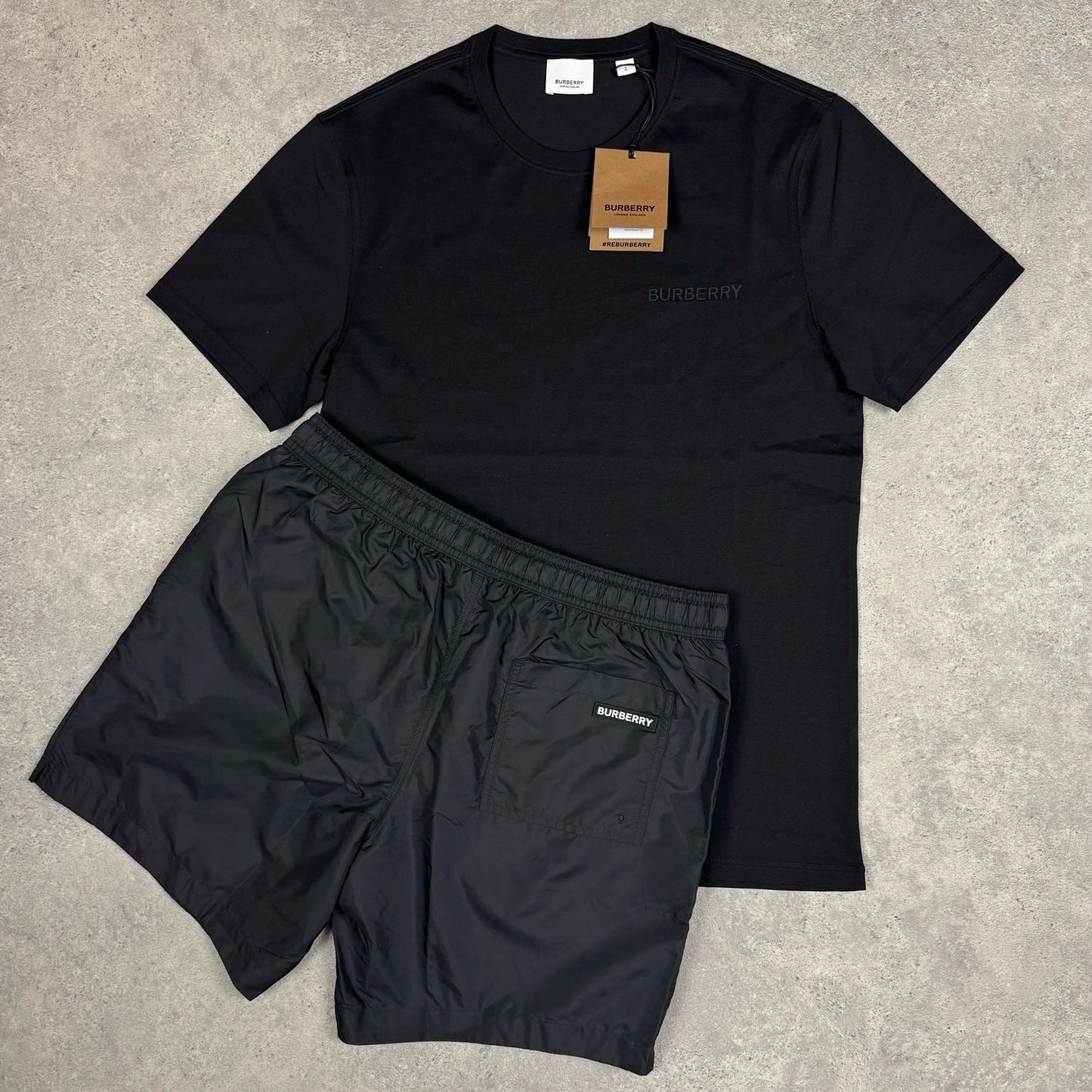 Burberry Black Short Set