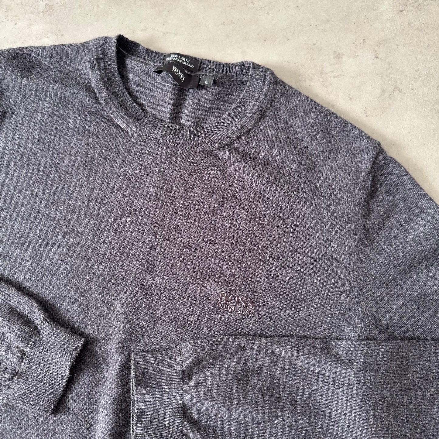 Hugo Boss Black Knit Jumper