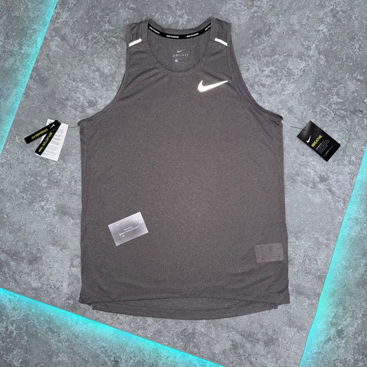 Nike Grey Breathe 1.0 Miler Vest