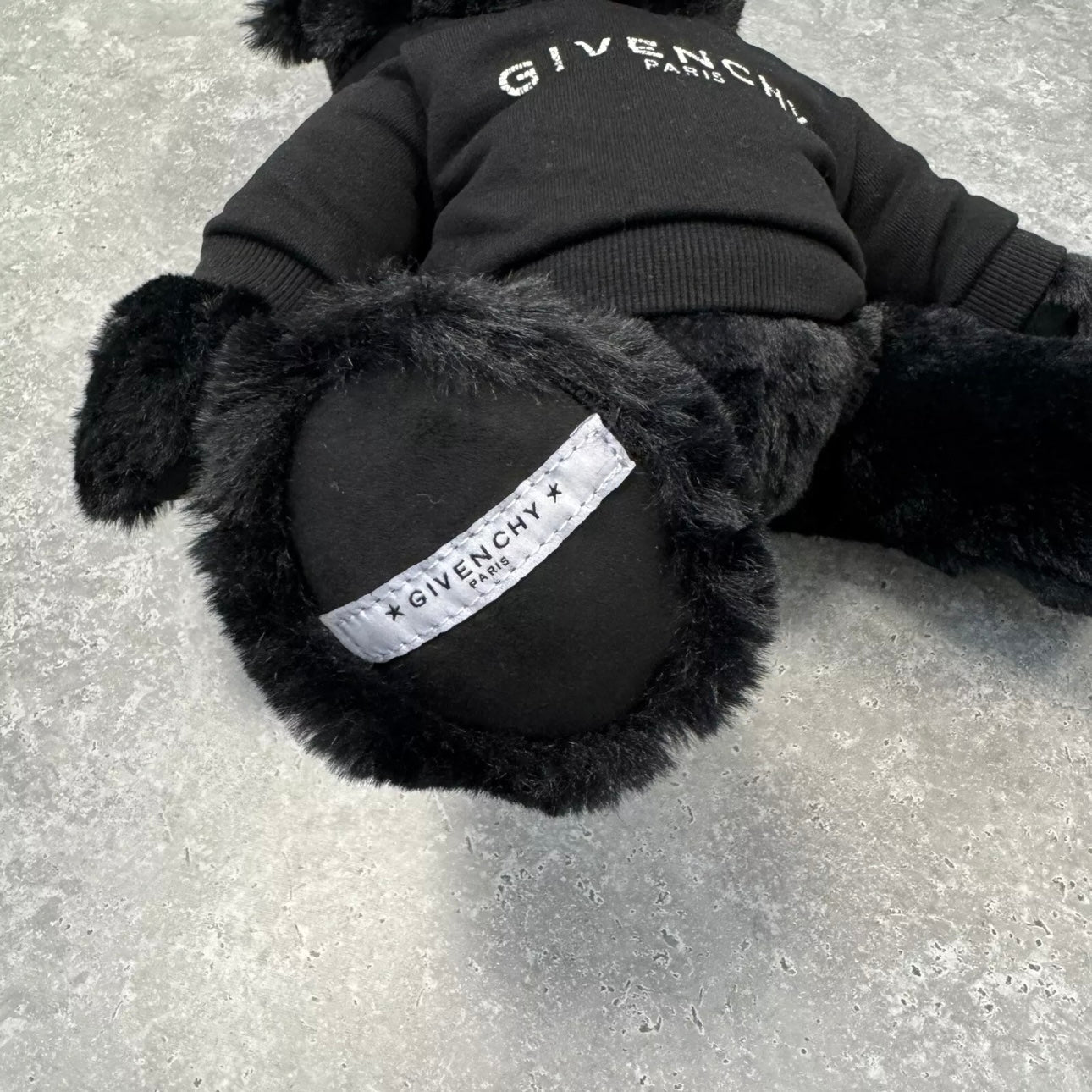 Givenchy Black Plush Teddy Bear