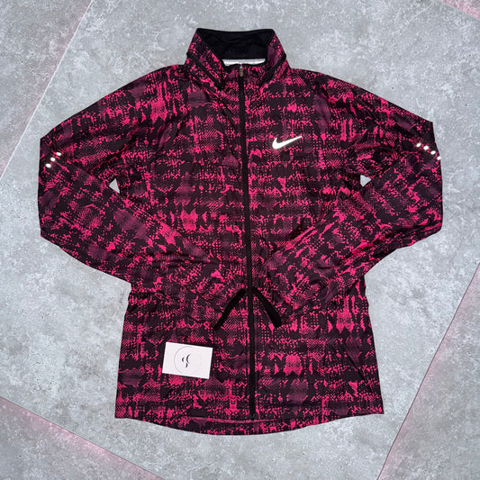 Nike Pink Snakeskin Windbreaker Jacket