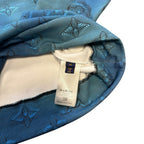 Louis Vuitton Blue 2054 Intarsia Print Hoodie