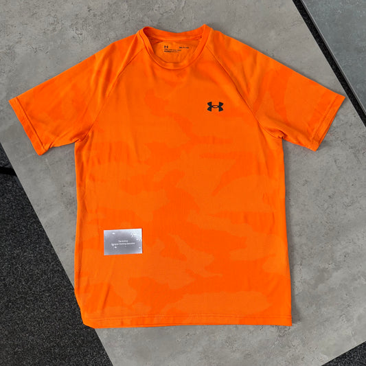Under Armour Orange Camouflage T Shirt