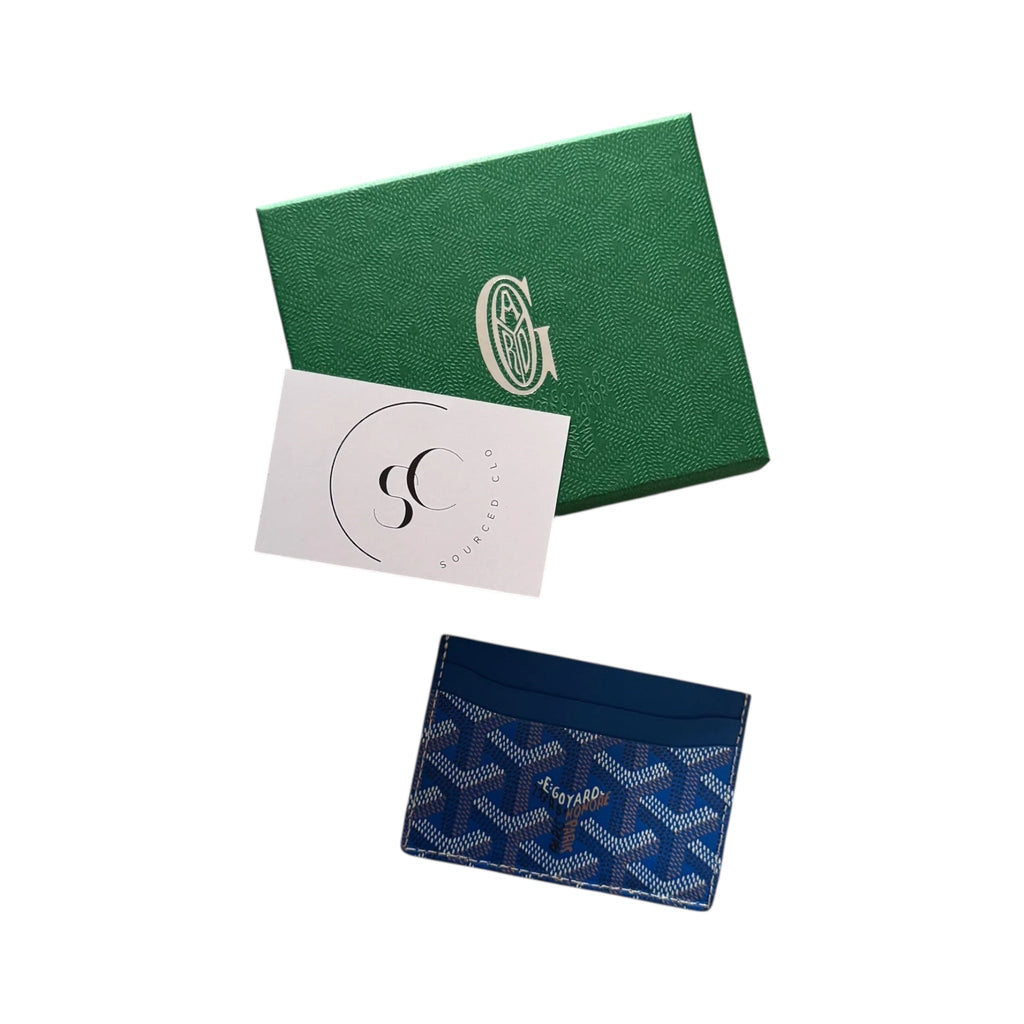 Goyard Saint Sulpice Sky Blue Card Holder