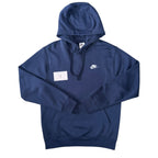 Nike Navy Club Fleece Hoodie