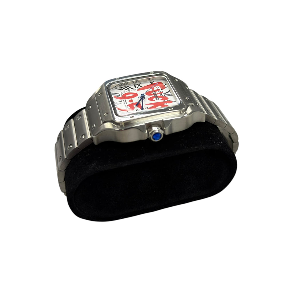 Seiko Santos 9-5 Silver Watch