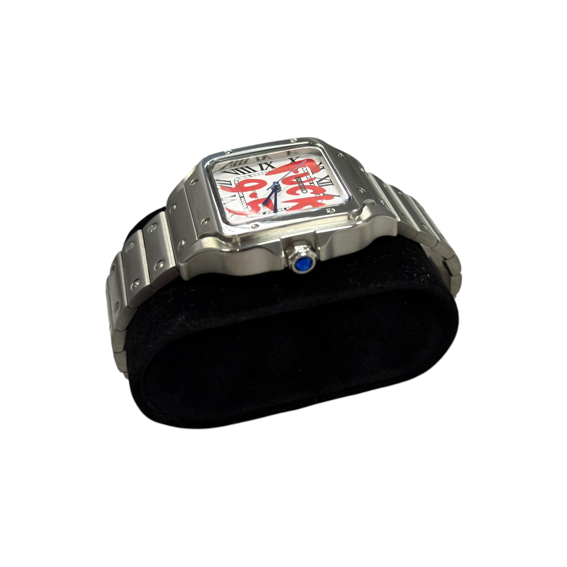 Seiko Santos 9-5 Silver Watch