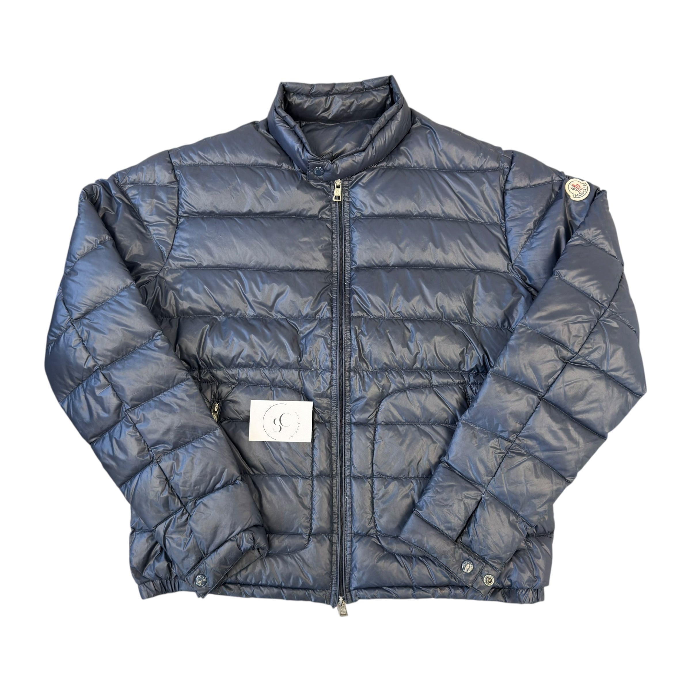 Moncler Acorus Navy Puffer Jacket
