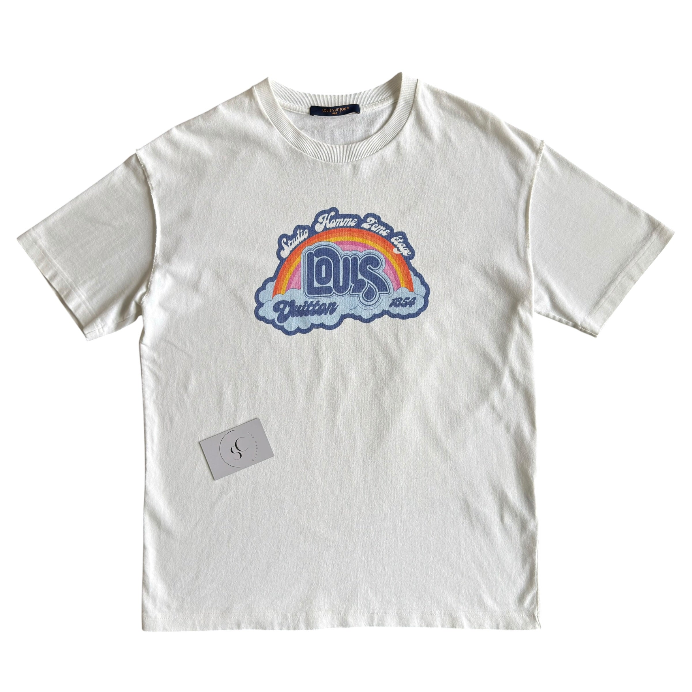 Louis Vuitton Rainbow Logo T Shirt