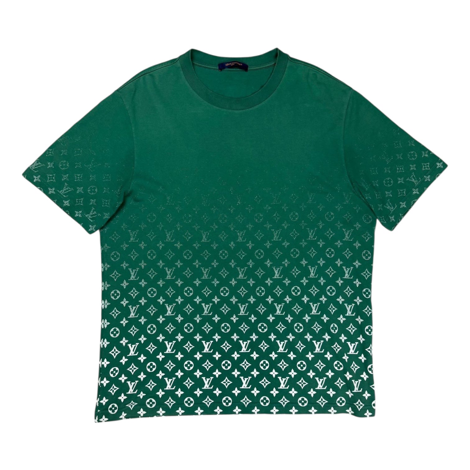 Louis Vuitton Green Gradient T Shirt