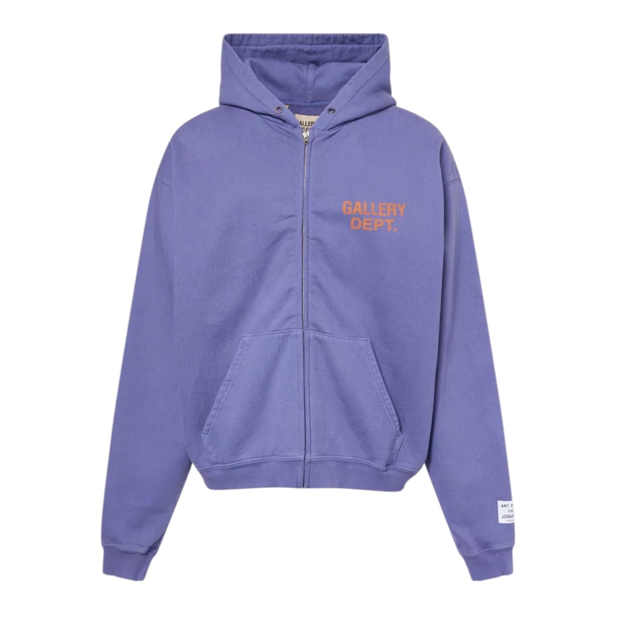 Gallery Dept Navy GD Relaxed Fit Zip Hoodie