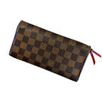 Louis Vuitton Damier Ebene Emilie Wallet