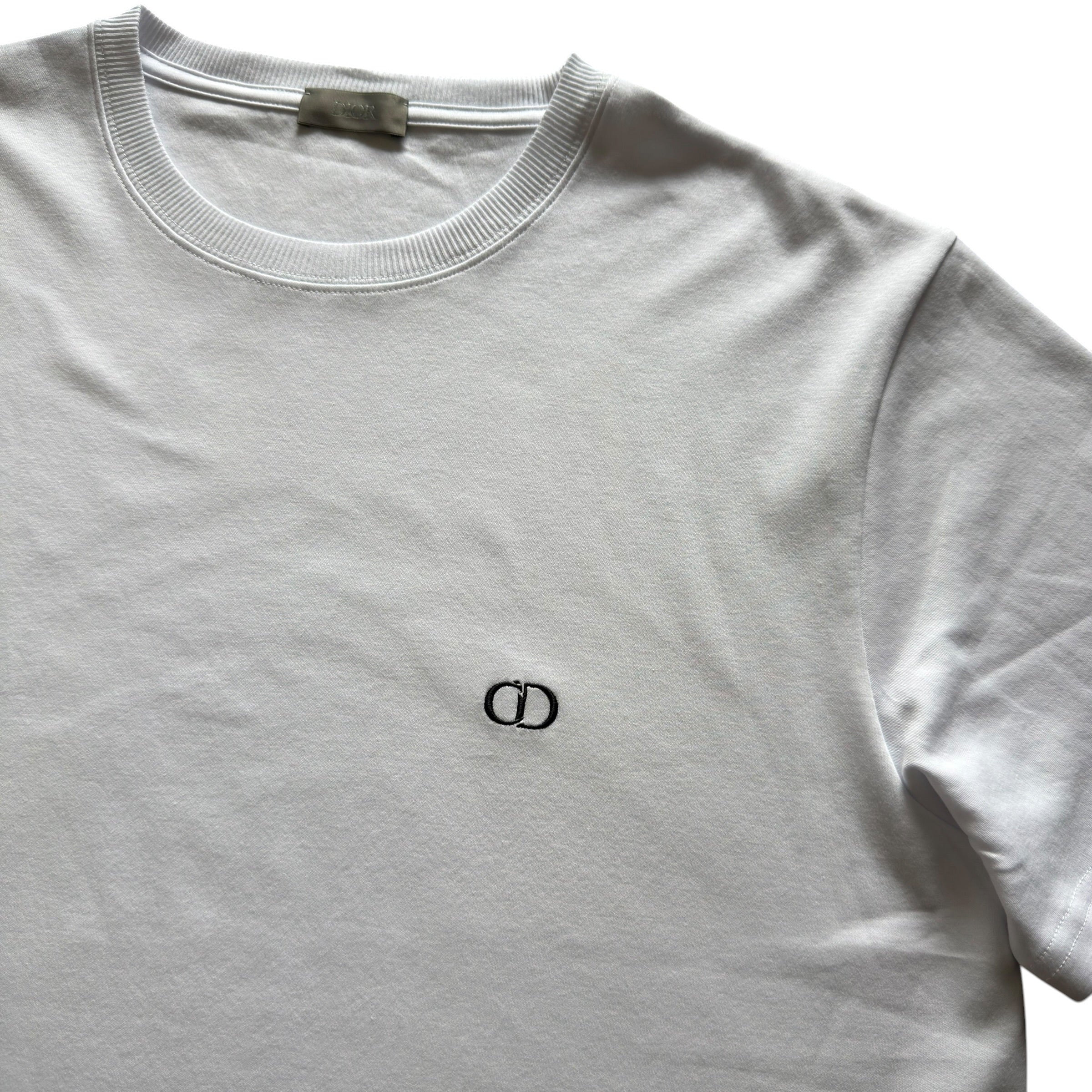 Dior White CD Icon T Shirt – Sourcedclo
