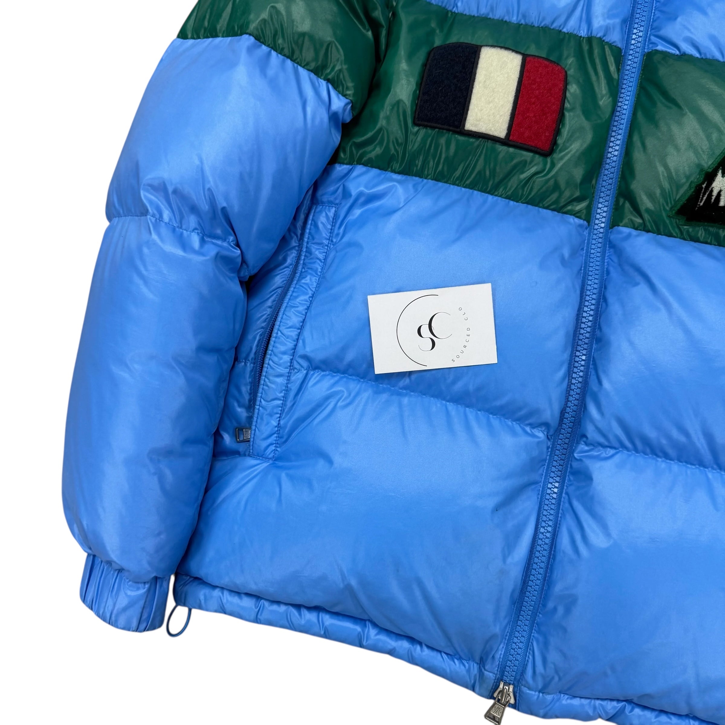 Moncler Gary Blue Puffer Jacket