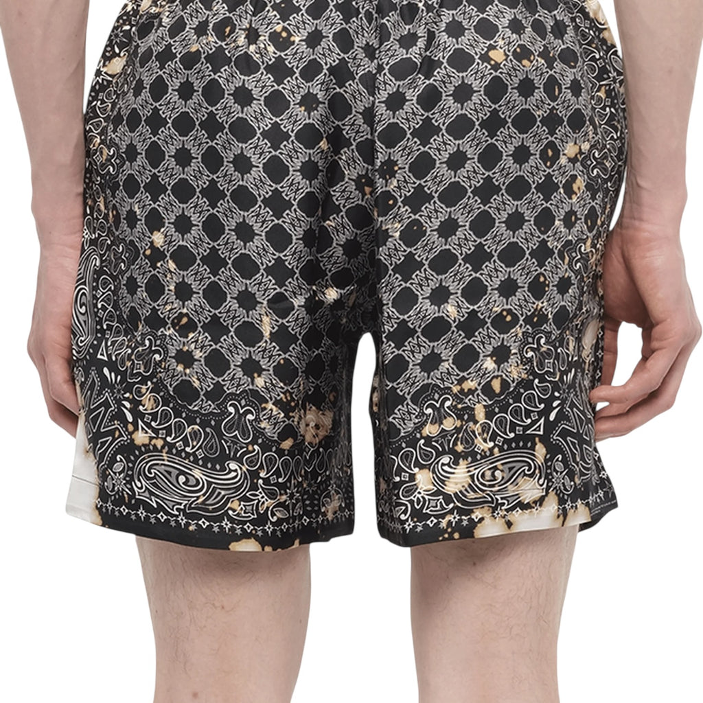Amiri Bleach Bandana Bowling Shorts