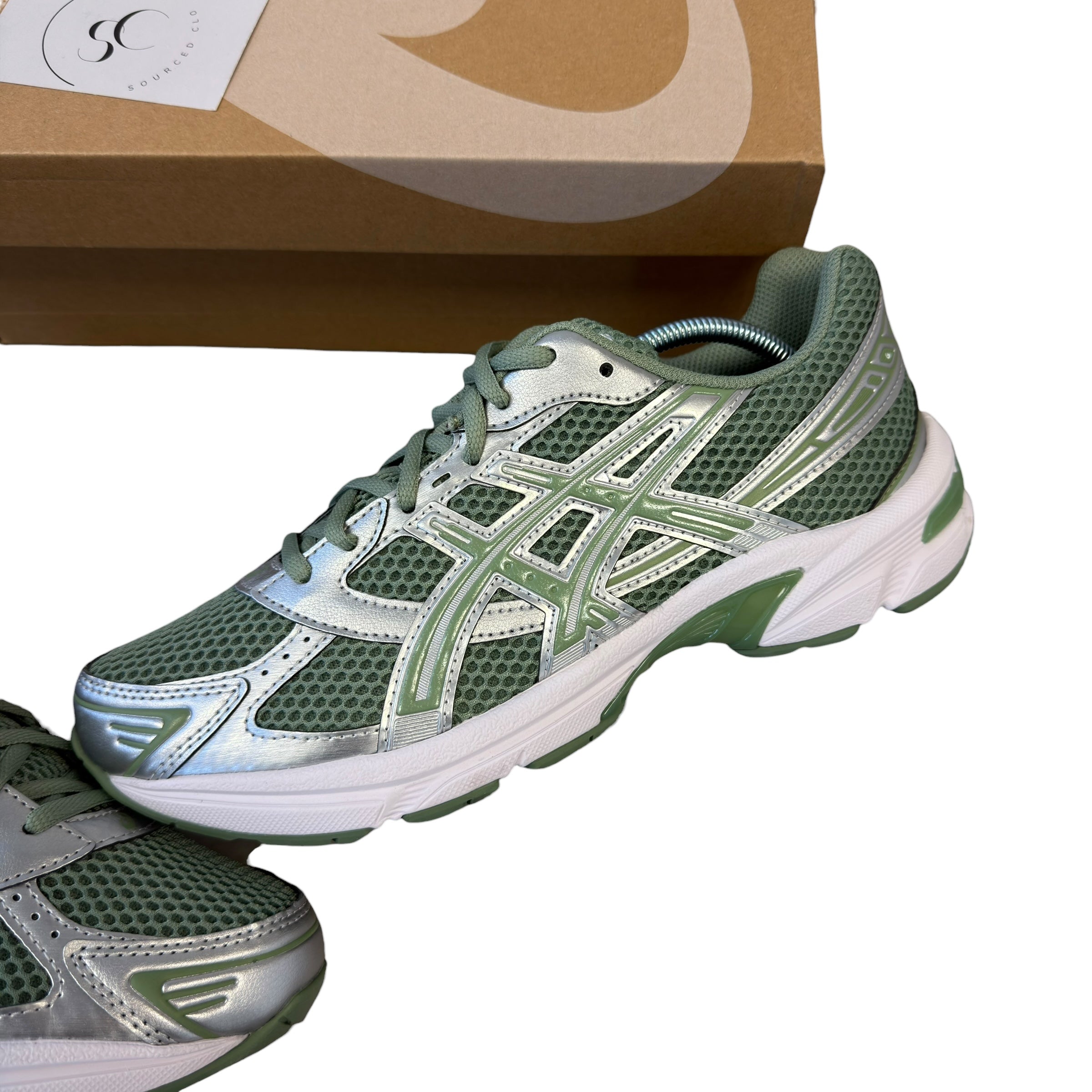Asics Swamp Green Gel 1130 Trainers