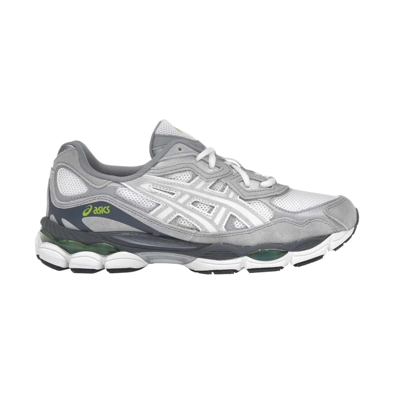 Asics Gel NYC White Glacier Grey Trainers