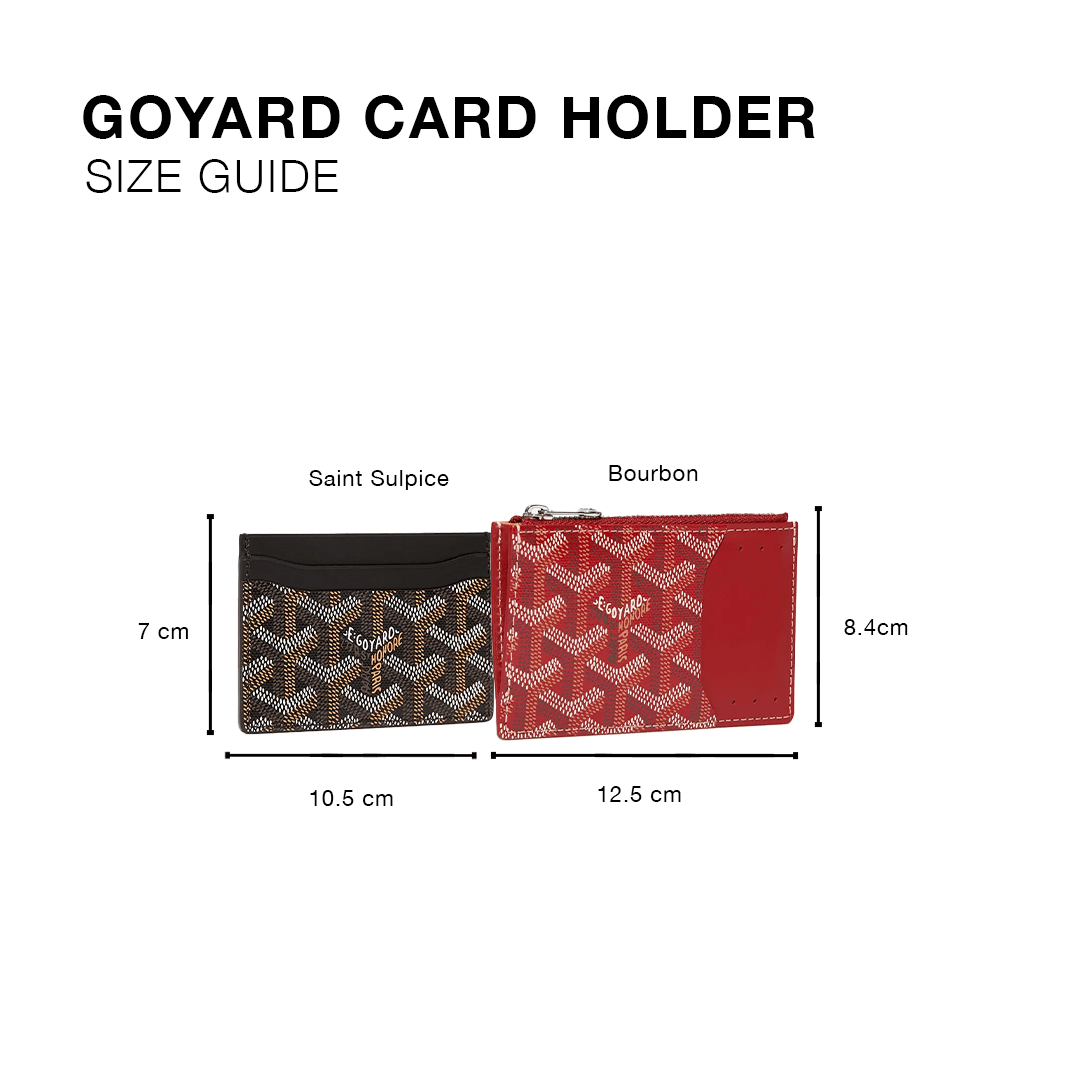 Goyard Saint Sulpice Black Card Holder