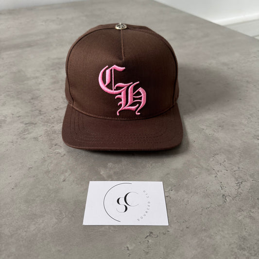 Chrome Hearts Brown Baseball Logo Cap (PRE ORDER)