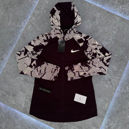 Nike Maroon Flash Running Women’s Windbreaker