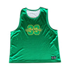 Chrome Hearts Green & White Logo Reversible Mesh Jersey