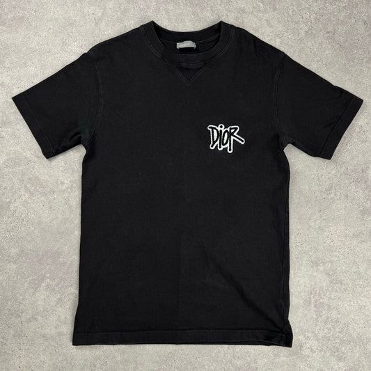 Dior x Stussy Black T Shirt
