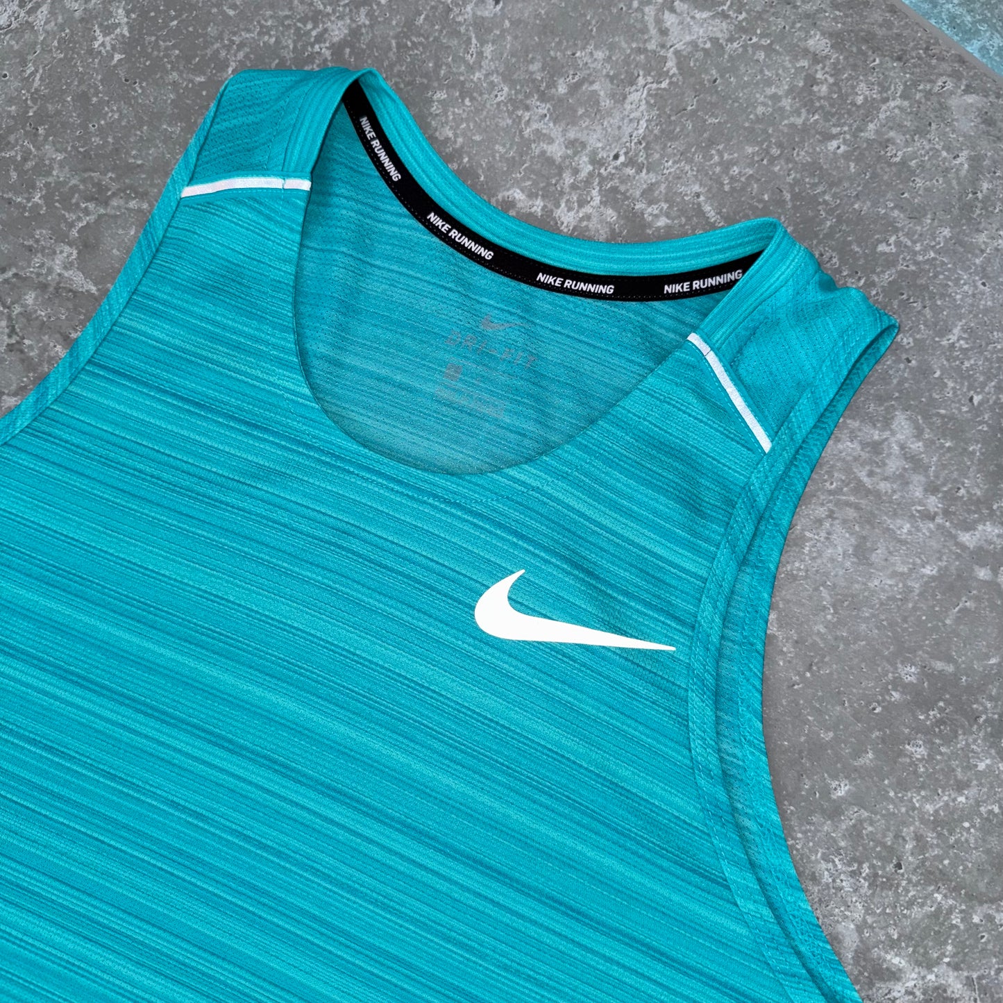 Nike Aqua Blue Miler Vest