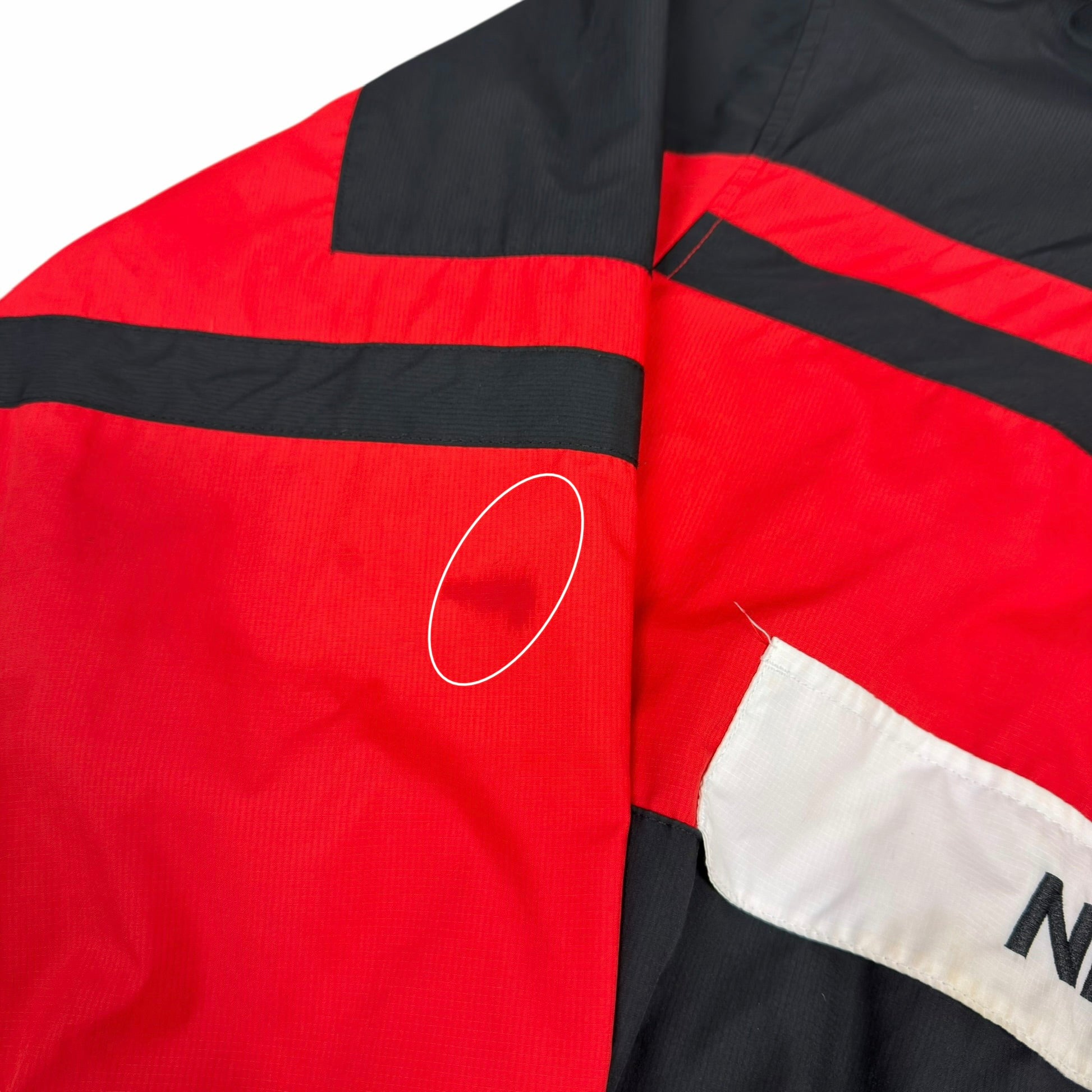 Nike Air Red Half Zip Windbreaker Jacket