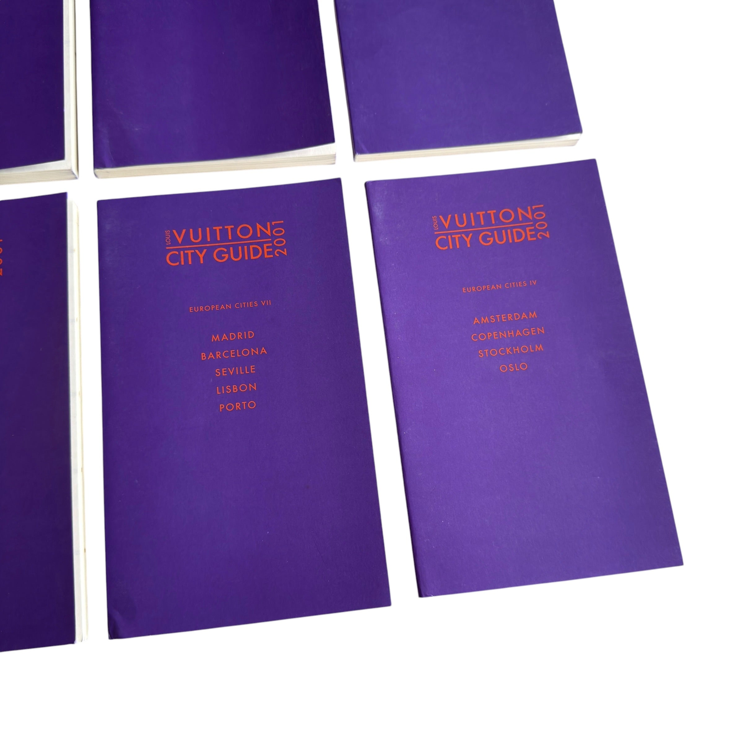 Louis Vuitton 2001 City Tour Bookset