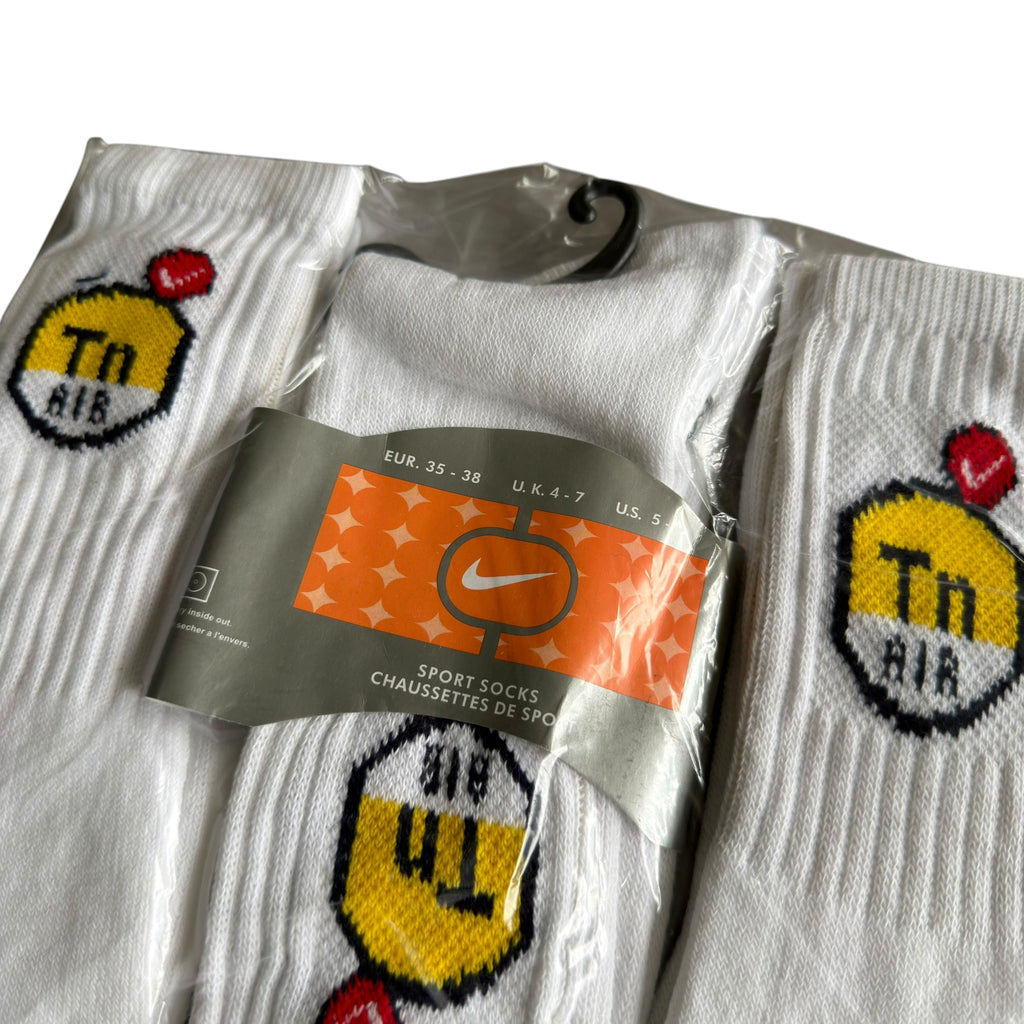 Y2K Nike TN White Sport Socks