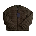 Prada Triangle Logo Shell Down Jacket