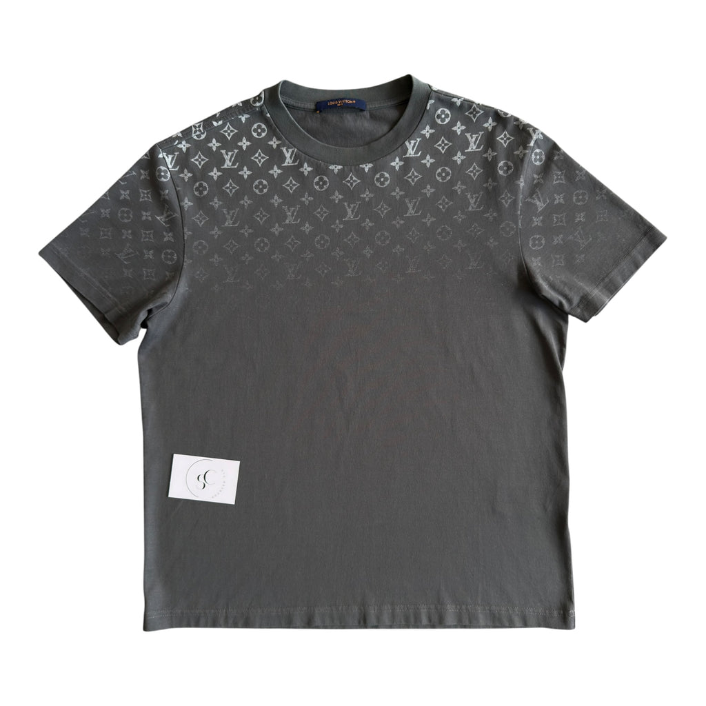 Louis Vuitton Grey Monogram Gradient T Shirt