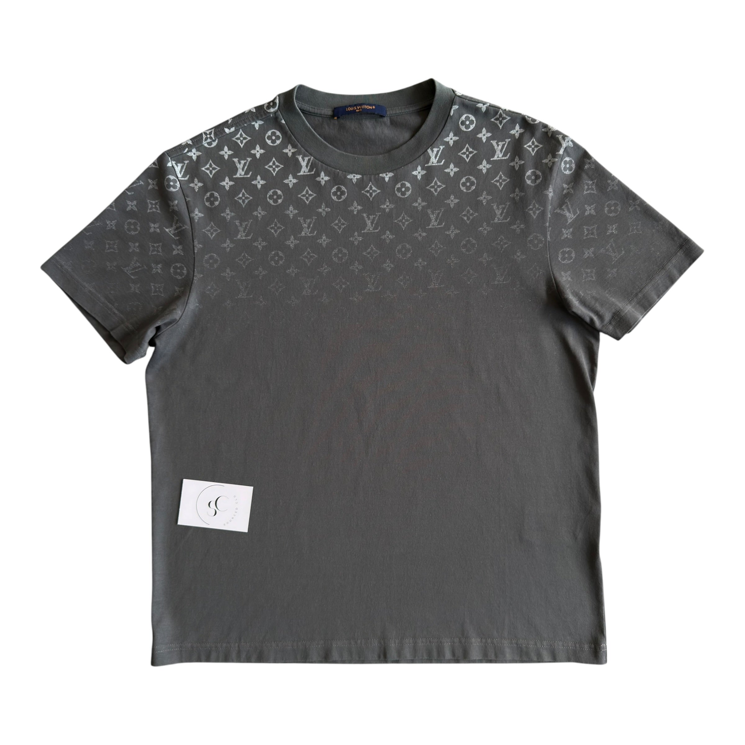 Louis Vuitton Grey Monogram Gradient T Shirt