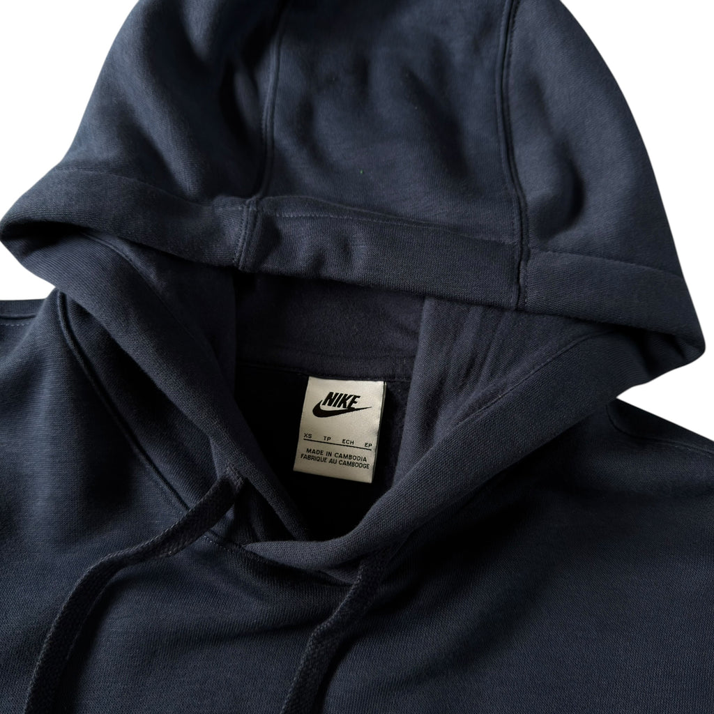 Nike Navy Club Fleece Hoodie