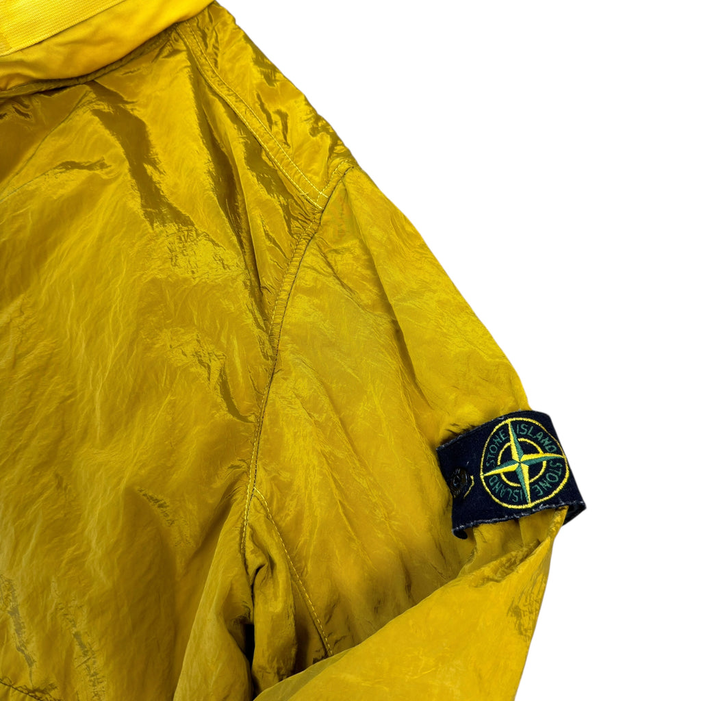 Stone Island Nylon Metal Yellow Bomber Jacket