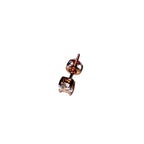 Rose Gold Diamond Earring