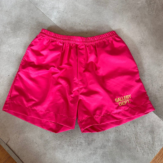 Gallery Dept Pink Zuma Logo Shorts