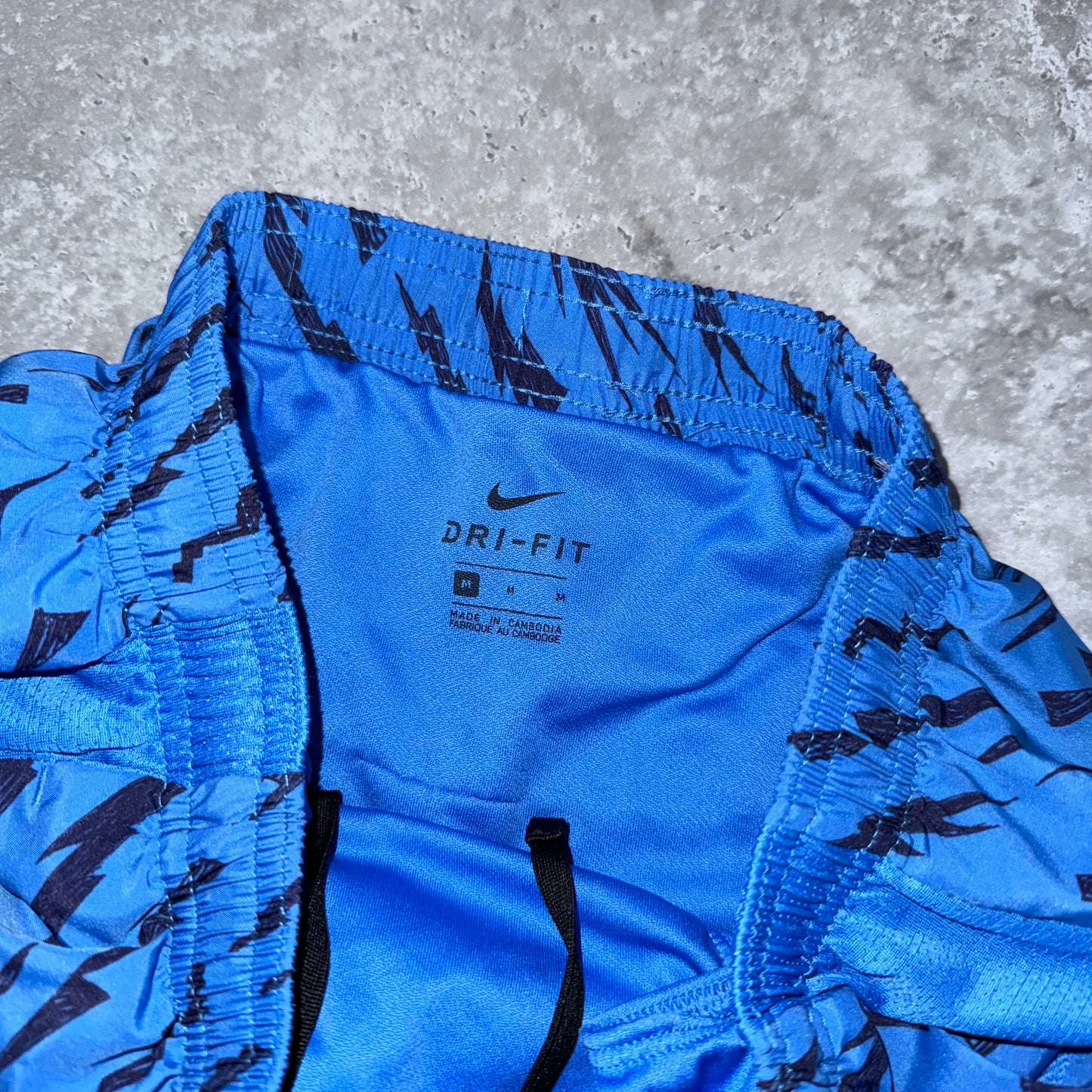 Nike Blue Bolt Pattern Shorts