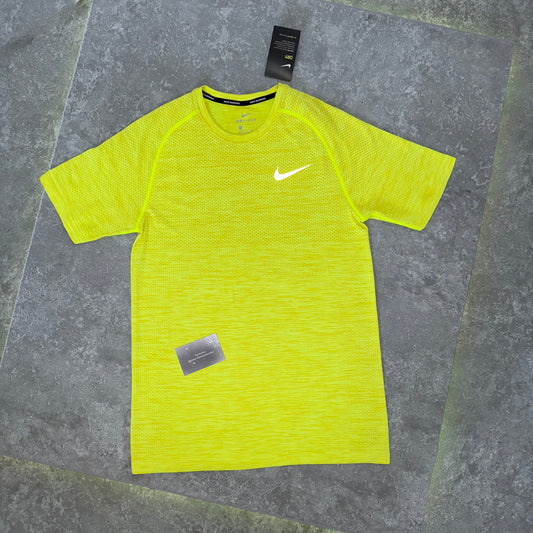 Nike Neon Tech Knit Miler T Shirt