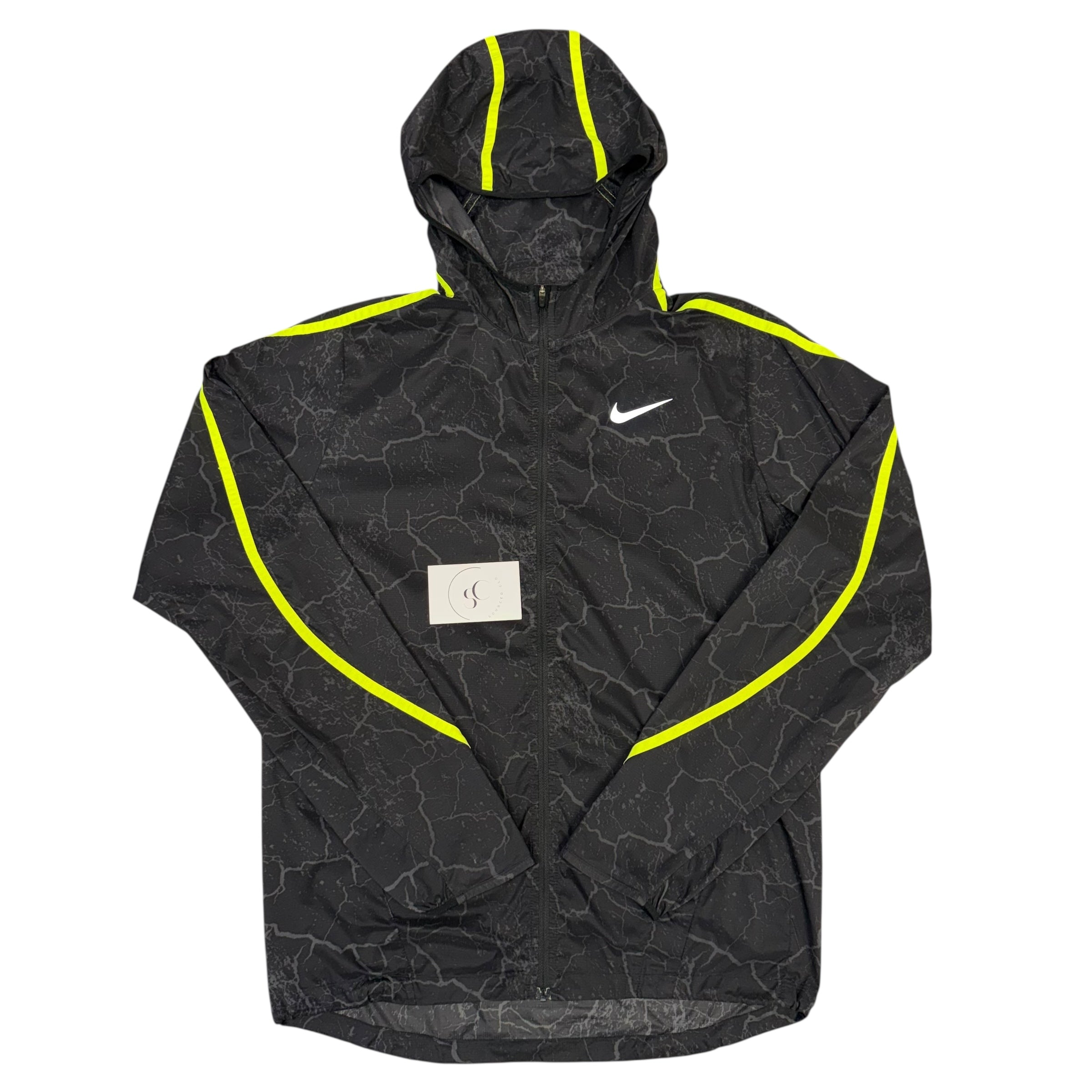 Nike Black Crackling Impossibly Light Jacket