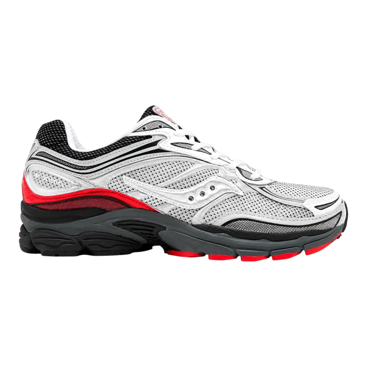 Saucony Pro Grid Omni 9 Crimson Red Trainers