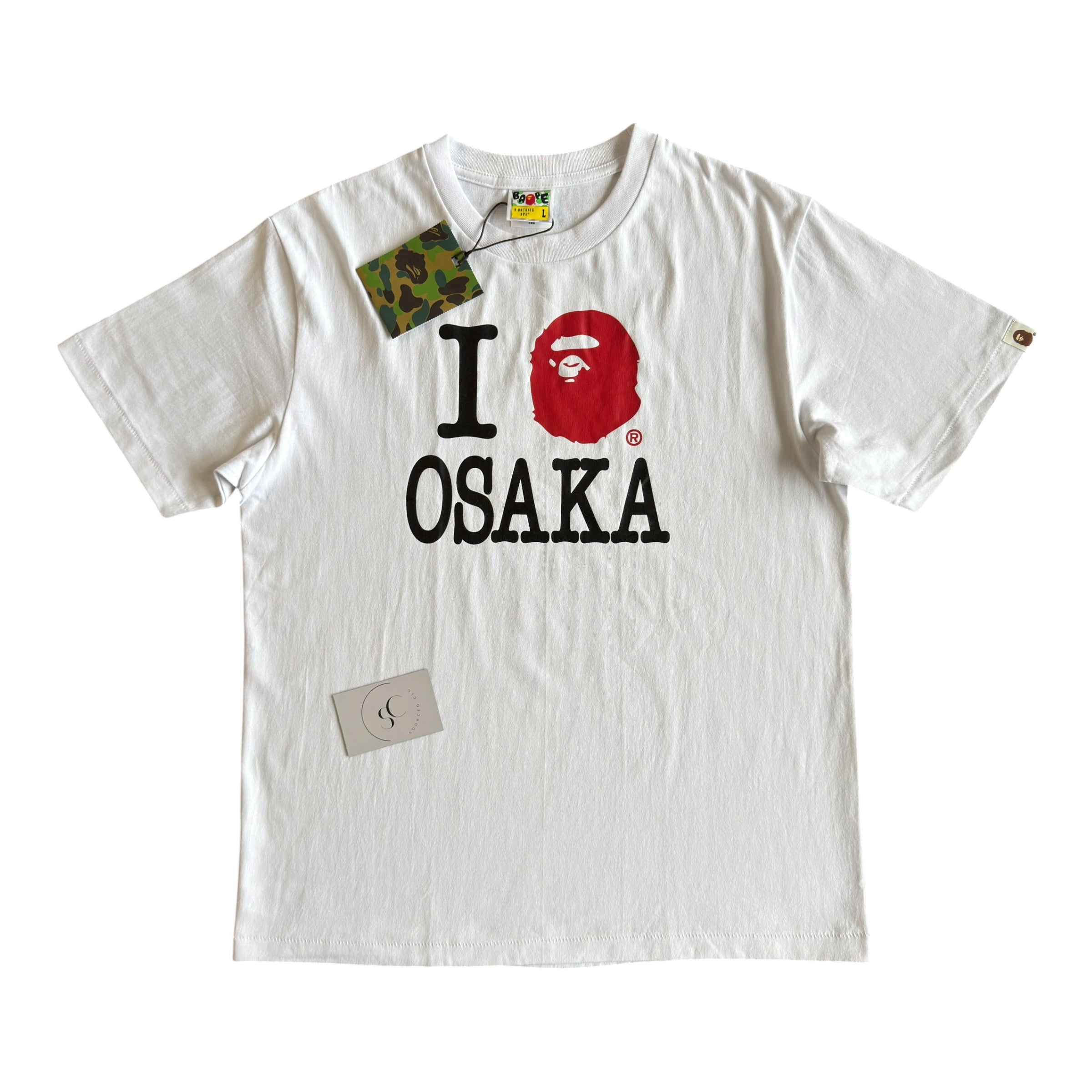 A Bathing Ape Bape White Osaka T Shirt