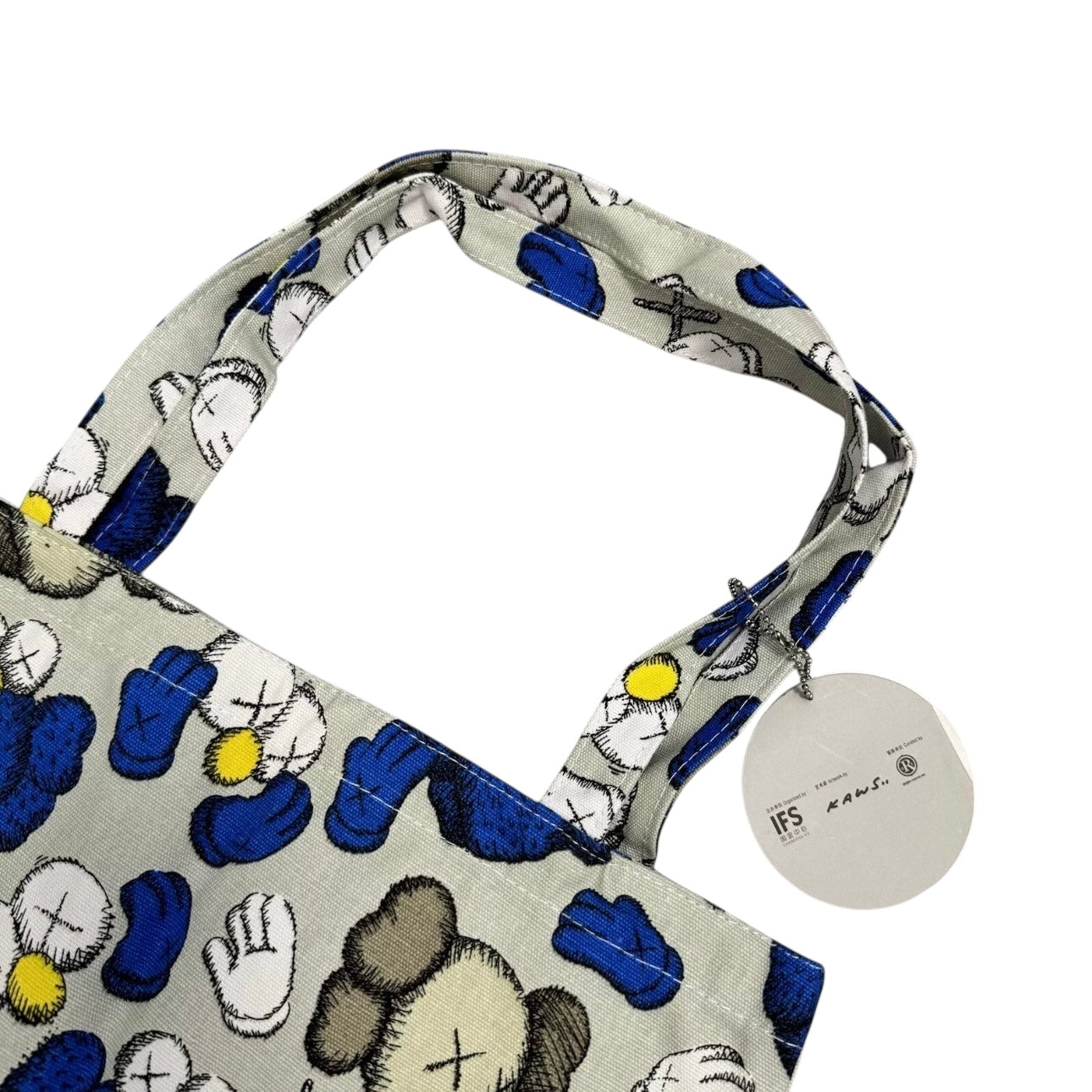 Kaws Seeing Watching Tote Bag