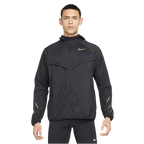 Nike Black Golden Swoosh Windbreaker