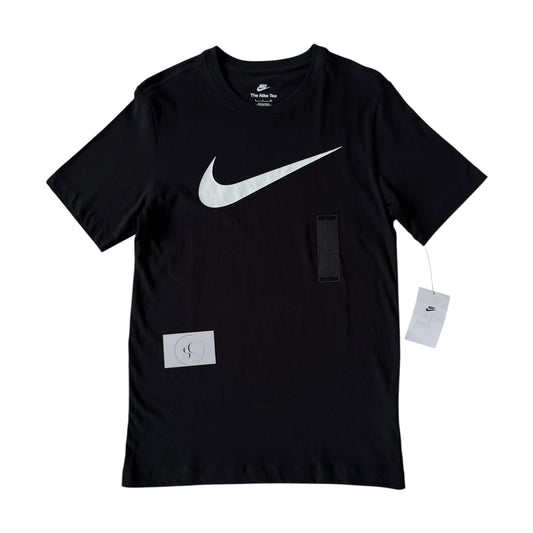 Nike Black Swoosh Logo T Shirt