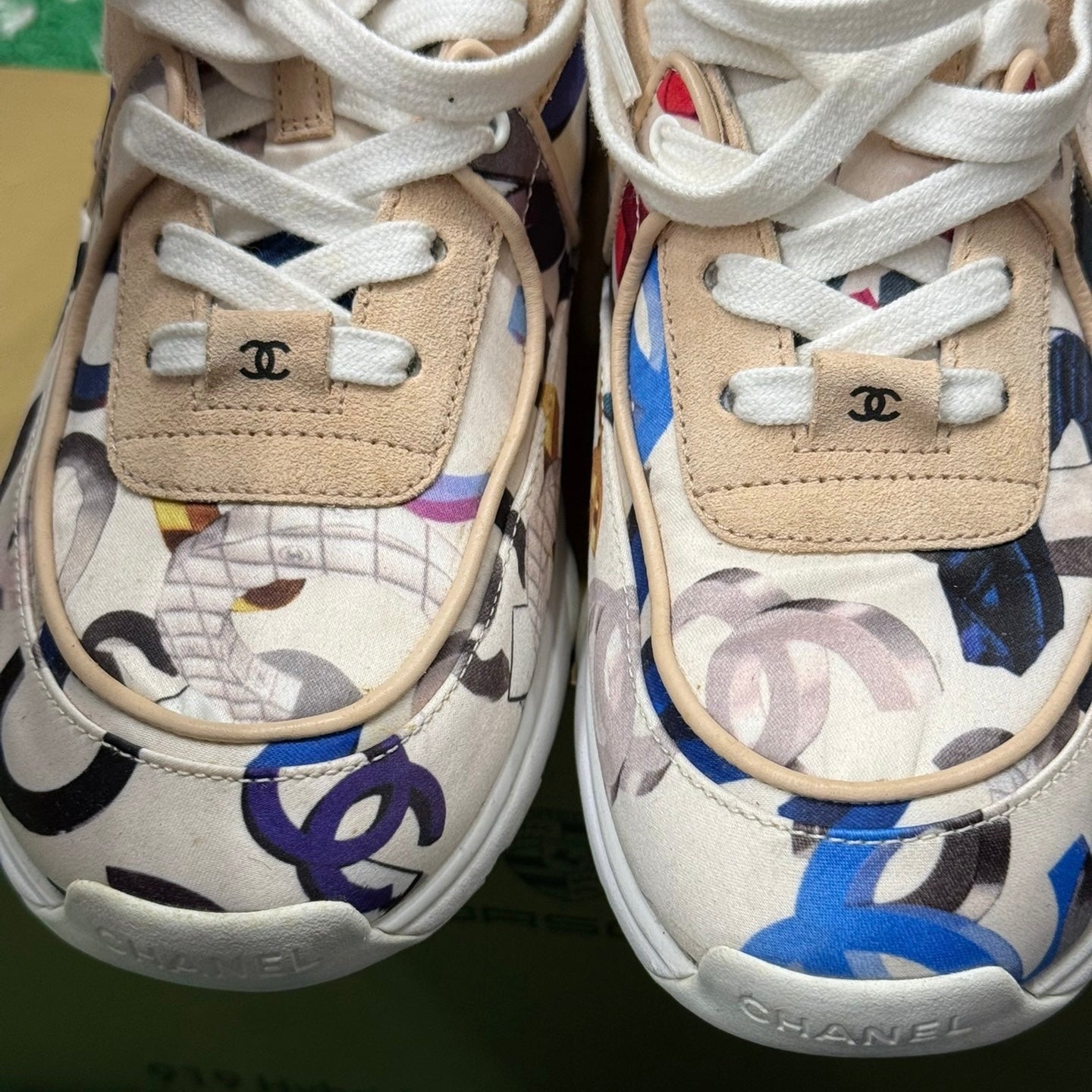 Chanel Graffiti Runners