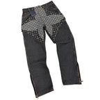 Louis Vuitton Flower Monogram Denim Jeans
